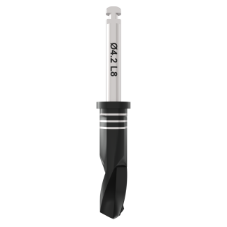Cylindrical drill Ø4,20 guided