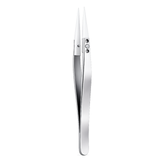 Flat Zirconia Tip tweezers